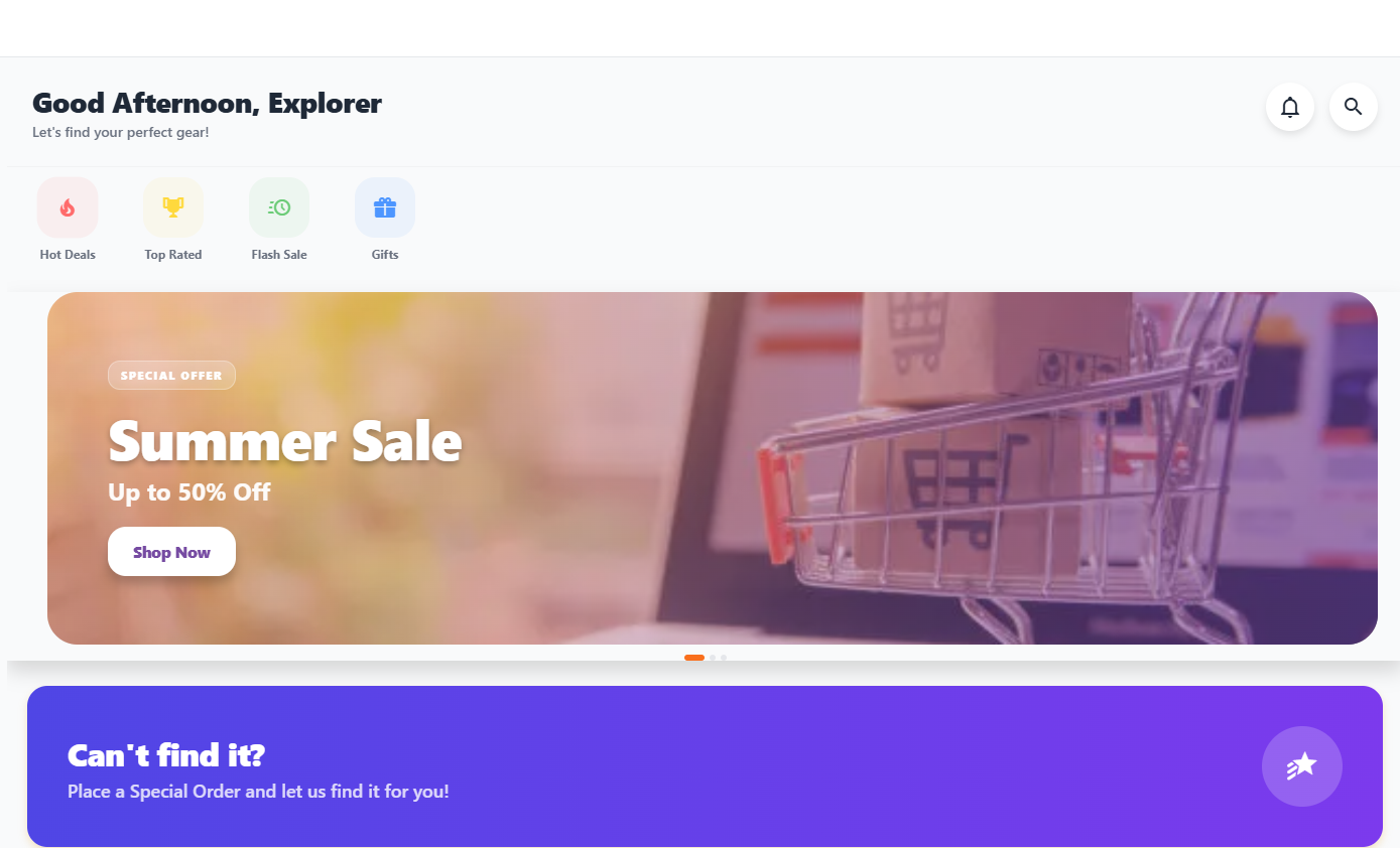 Shotech E-Commerce